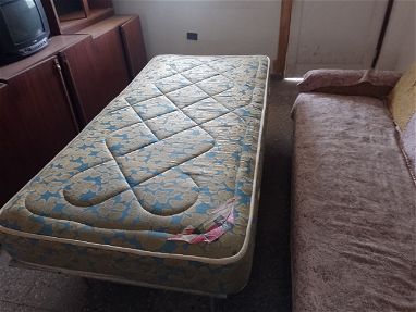 Vendo cama individual de uso con colchón - Img main-image