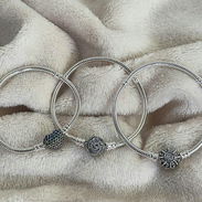 Hermosas pulseras🪩 tipo PANDORA cifradas de 🩶Plata 925🩶 - Img 57294337