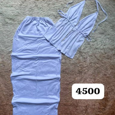 Conjunto Saya y blusa de hoja - 4/6
