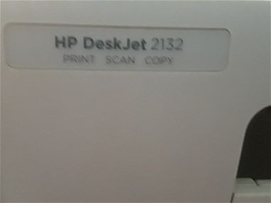 Impresora Hp Deskjet, 3 en 1: escanea, imprime y hace fotocopia, de uso pero en perfecto estado y cartuchos nuevos en su - Img main-image