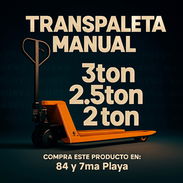 🔥Transpaleta manual (carretilla) de almacen🔥 - Img 52594478