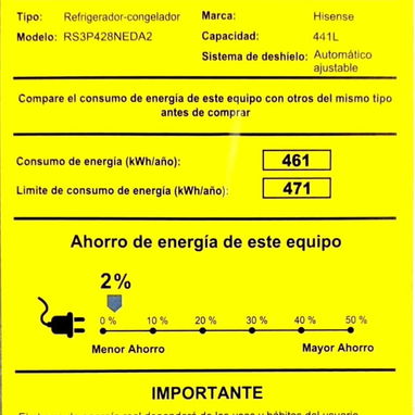 Refri Hisense 15.6/ 900 USD - 3/3