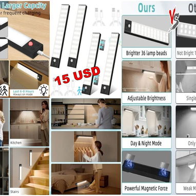 Lámparas recargables de 8 y 12 horas - 9/9