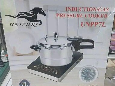 Olla de presión de inducción y gas Marca Unizuki 7L - Img main-image