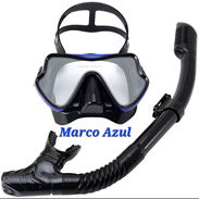 Set de buceo con máscara cristal completo. - Img 56206863