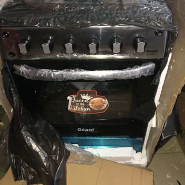 Cocina de gas 4 hornillas con horno magneto, luz interna y varilla para rostizar - Img 123781248