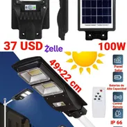 REFLECTOR DE EXTERIOR SOLAR – 100W, IP66, Control Remoto – 37 USD - Img 54619142