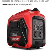 ERAYAK Generador inversor portátil de 2400 W para uso doméstico, generador pequeño súper silencioso para acampar al aire - Img 57626876