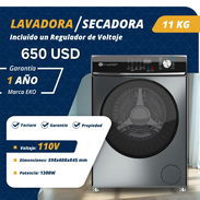 Lavadora automática de 11 kg + regulador de voltaje - Img 52028532