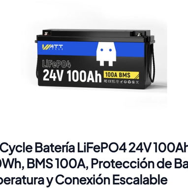 Baterías LiFePO4 - 3/3