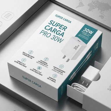 Cargadores iphone 25w y android 30w carga rapida - Img 123697424