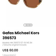 Gafas Michael Kors. Estuche original incluído. De mujer y hombre. Originales - Img 54554372
