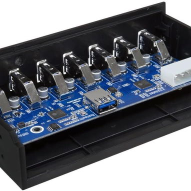 🔌Hub Interno Panel USB 3.0 KINGWIN – 7 puertos 🔌 Precio 35$ - Img 123705092
