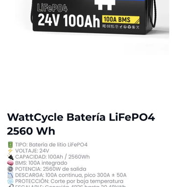 Baterías para inversor sumry - 2/4