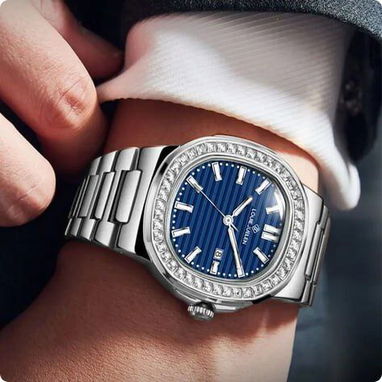 LOUIEJUELEN Reloj Automático de Lujo para Hombre - 42 mm | Con garantía | videojuegoshabana.com - Img 122873059