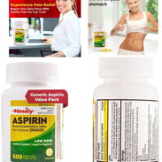 Aspirina de 81 mg de 500 tabs en 25 usd - Img 52787253
