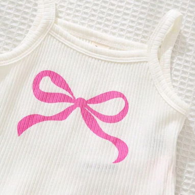 🎀 Conjunto Niña 12-18 Meses – Lazos Rosas – 12 USD ¡Mejores precios y calidad conmigo! - 4/4