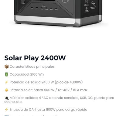 Estaciones de Energía y Plantas Eléctricas en Oferta (Kinetica) - 8/10
