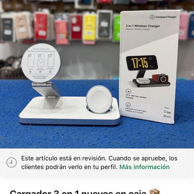 Cargador 3 en 1 NUEVO EN CAJA - Img 106435103