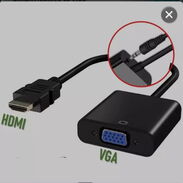 Adaptador HDMI-VGA 1080p Full HD (con audio) - Img 45628058
