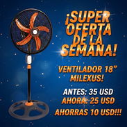 Ventilador de pie 18 " milexus - Img 55222061
