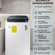 Lavadora Samsung 9 Kg Inverter, Agua Fria | $325 | Envío La Habana, Factura y Garantía - Img 57718344