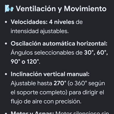 Ventilador recargable F22 40000 ma New - 4/10