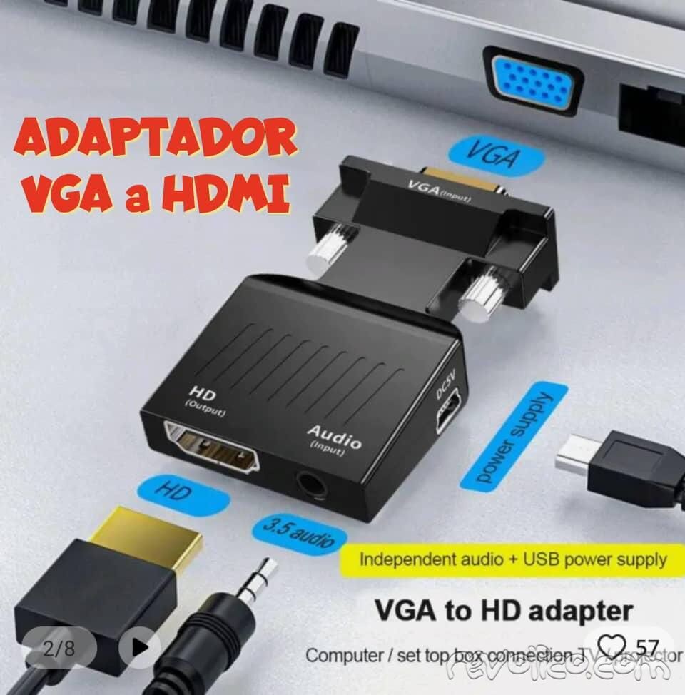 HDMI-VGA/VGA-HDMI/HDMI-RCA/RCA-HDMI/DisplayPort-HD en La Habana, Cuba -  Revolico