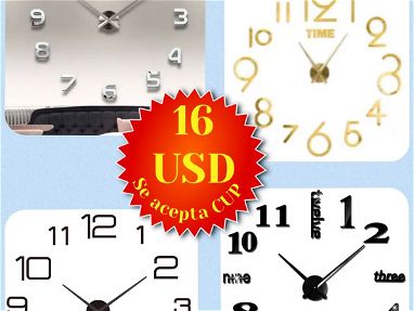 Reloj de pared 3D - Img main-image-45803097