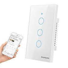 interruptor de luz inteligente Wi-Fi con panel táctil. - Img 100606878