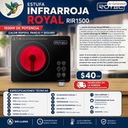 COCINA INFRARROJA 1500W ROYAL - Img 55772942