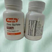 Sulfato de Zinc Adultos (100 tabletas) - Img 58356593