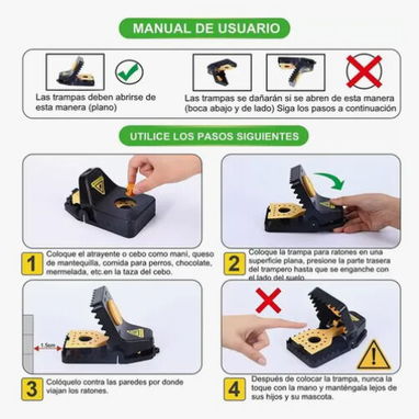 LO MEJOR DEL MERCADO TRAMPAS SUPER EFECTIVAS PARA RATONES - Img 92375924