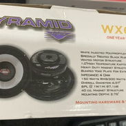 65usd Subwoofer 6.5” marca Pyramid 300w nuevo en caja doble bobina Mensajeria en toda la habana - Img 55761067