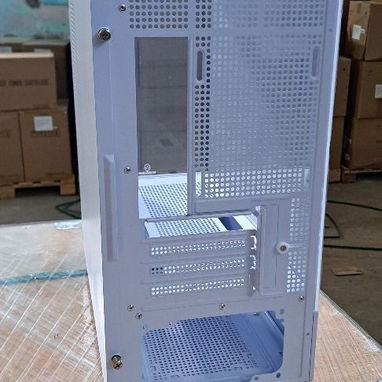 🕹️ CASE GAMING 🕹️ GABINETE GAMING CRITAL TEMPLADO + 9 FANES RGB Y CONTROLADORA. CON MENSAJERÍA Y FACTURA. 54833699 - Img 109134057
