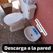 Juego de baño y lavamanos con pedestal - Img 57717455