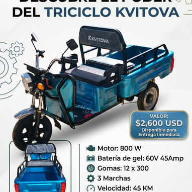 Triciclos eléctricos KVITOVA - 2/2