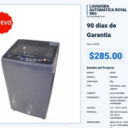LAVADORA AUTOMÁTICA ROYAL 9KG VPT-0216 - Img 55992547