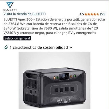 Baterías, cable, EcoFlow, Paneles, Estación de Energía. - 7/10