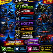 🏍️ TODO TIPO DE MOTOS 🏍️ Motos eléctricas, de combustión, bicimotos, triciclos y mucho más. - Img 56928514