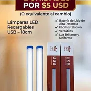 Lámparas recargables en 2x5 USD o al cambio nuevo playa 50064658 - Img 58219833