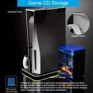 ⚡🎮 Base de Carga Dual Multifunción con Enfriamiento – PS5 - Img 51349788