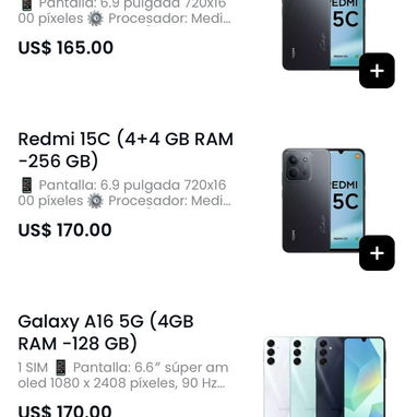 Celulares y accesorios en venta - 8/10