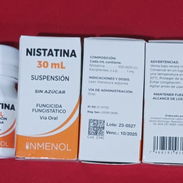 Frasco de 30 ml Nistatina en Suspensión 1800 Cup - Img 44967462