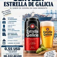 Cerveza Estrella Galicia en lata de 33 cl · venta por contenedor - Img 58238032