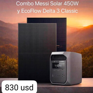 combos disponibles de ecoflow paneles,y cables también - 3/6