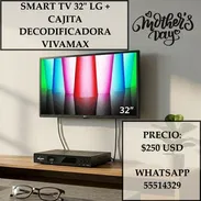 SMART TV 32" LG + CAJITA DECODIFICADORA VIVAMAX, ENTREGA DE FACTURA. APROVECHE LA OFERTA!!!! - Img 55214461