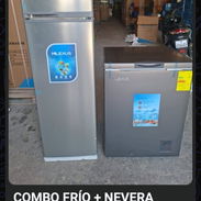 *COMBO FRÍO + NEVERA* Refrigerador Milexus 6.5cuft y Nevera Milexus 6 cuft (SIN 🔑 ) 495 usd💵 con 🚘 incluído Factu - Img 55977705