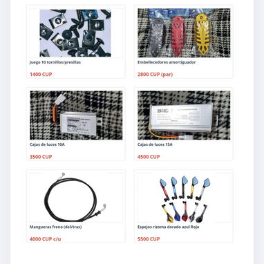 Piezas para bicimotos y motos electricas - Img 121979869