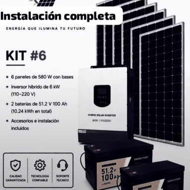 ☀️ ¡ADIÓS A LOS APAGONES! INVIERTE EN INDEPENDENCIA ENERGÉTICA TOTAL ☀️ - Img 123315946